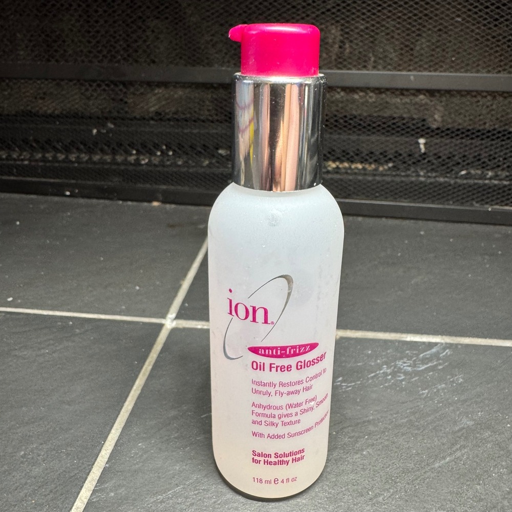 Ion‎ Anti-Frizz Oil Free Glosser Hair Shine Treatment 4 fl oz 118 ml 302222